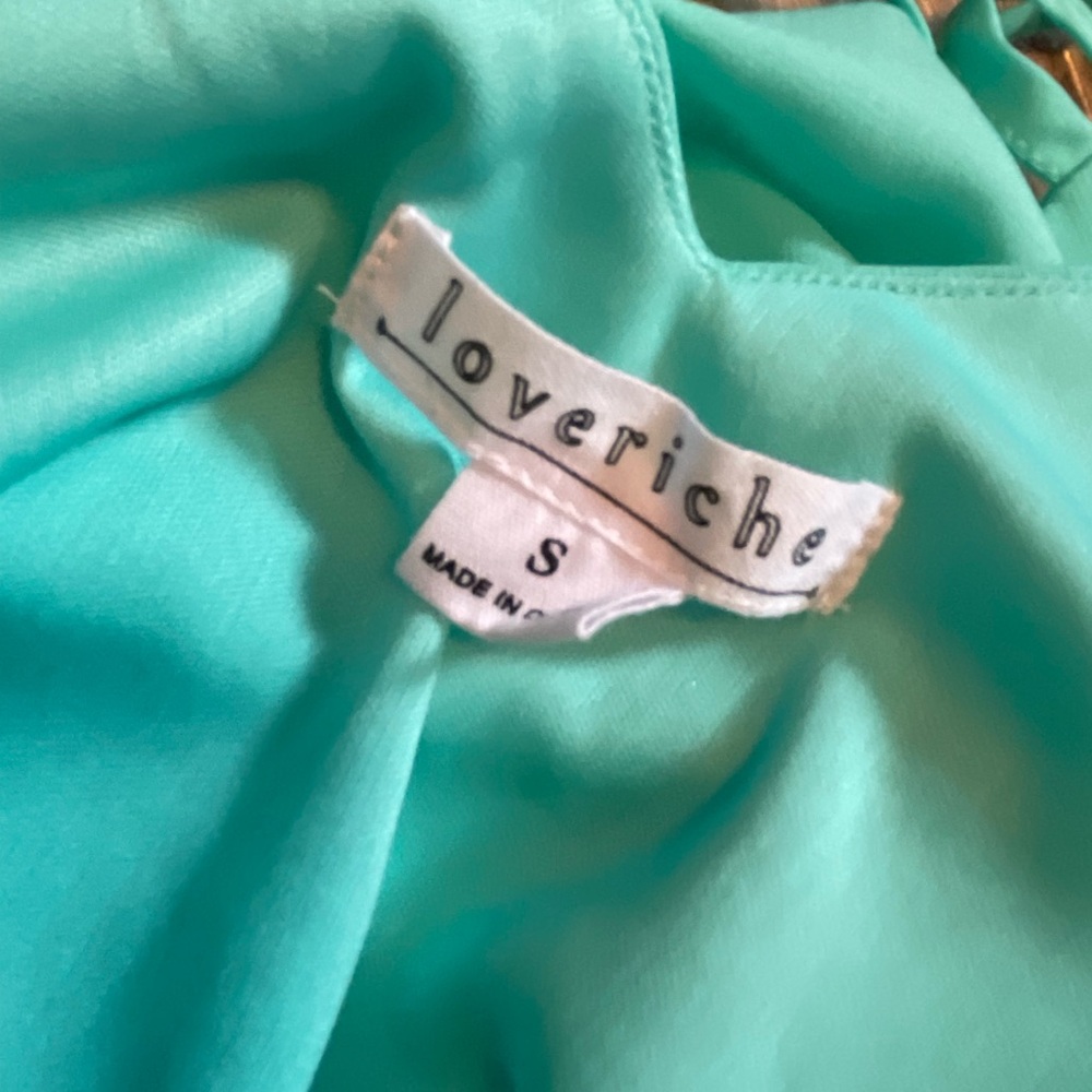 Loveriche Turquoise Dress